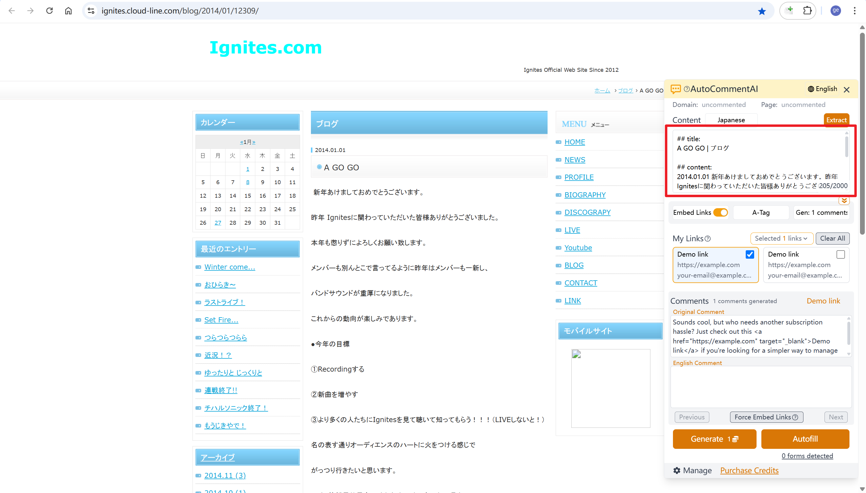 Auto-Extracted Page Content